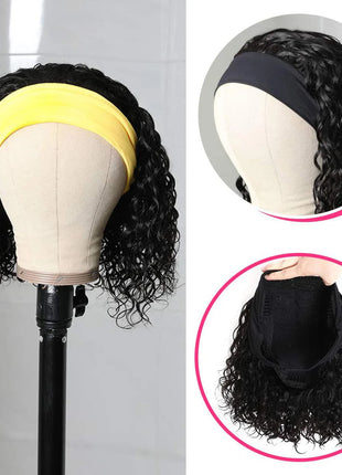 Human Hair Curly Bob Wigs For Women
