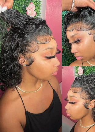 13x4 Lace Front Wigs Human Hair 200% Density Brazilian
