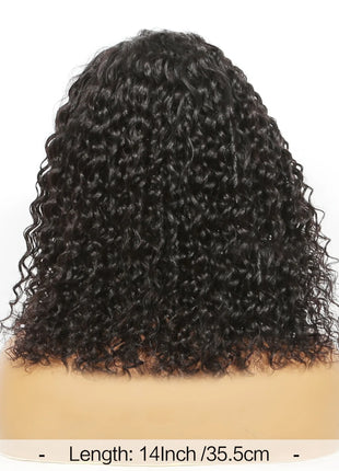 Human Hair Curly Bob Wigs For Women