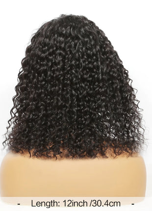 Human Hair Curly Bob Wigs For Women