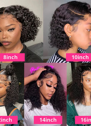 13x4 Lace Front Wigs Human Hair 200% Density Brazilian