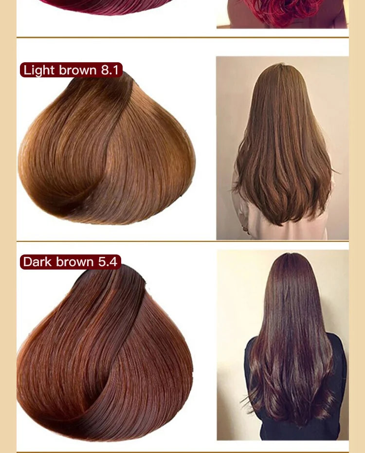 Hair Dye Shampoo For Women Professional Dye