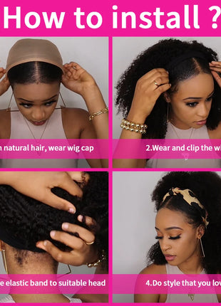 Human Hair Wigs For Women 180% Density