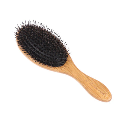 BOOMSLIFE Boar Bristle Hair Brush Women Barber Accessories