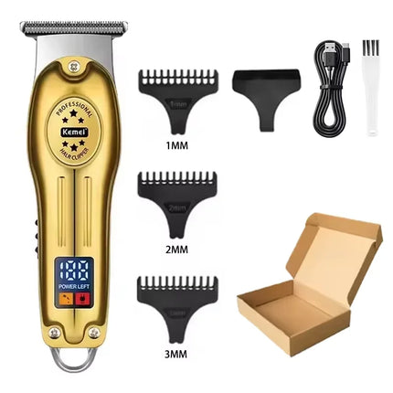 Professional Electric Hair Clippers Beard Clipper Rechargeable