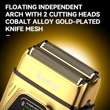 Professional Barber Foil Shaver Cordless Men Electric
