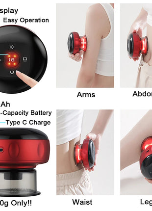 Smart 6/12 Gear Vacuum Cupping Massage Electric