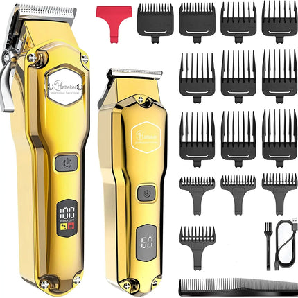 Professional Hair Clipper Combo Kit Barber