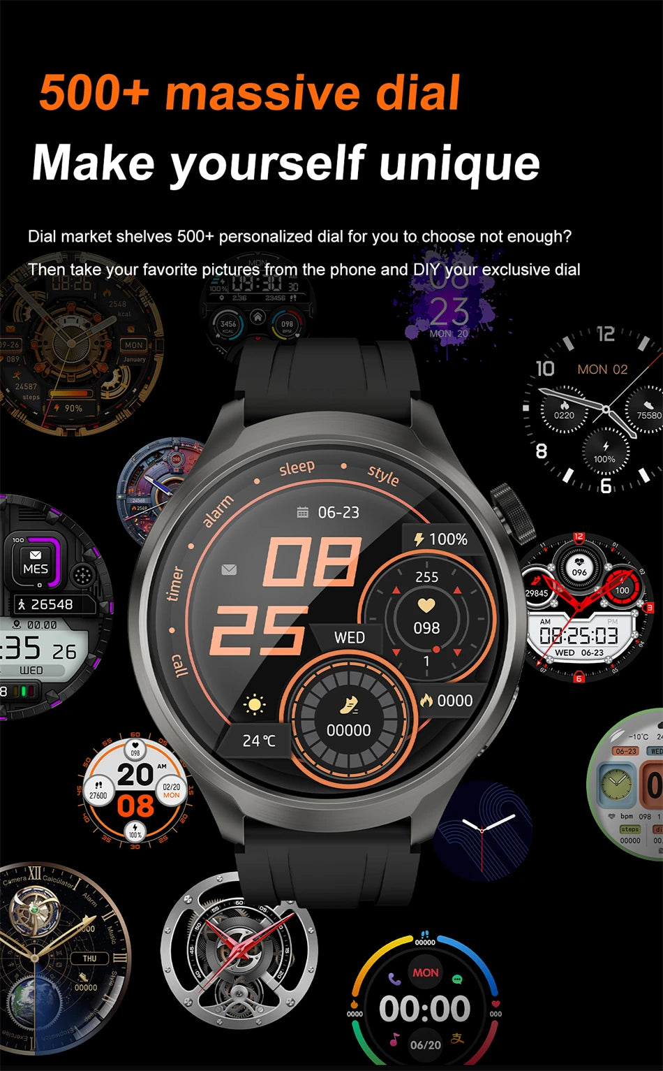 Smart Watch MenBluetooth Call Smart Watch