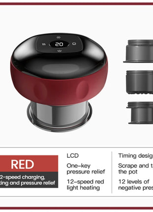 Smart 6/12 Gear Vacuum Cupping Massage Electric