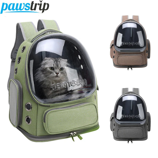 Transparent Pet Cat Carrier Bag Outdoor Travel Backpack for Cats