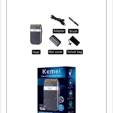 Professional Electric Hair Clippers Beard Clipper Rechargeable