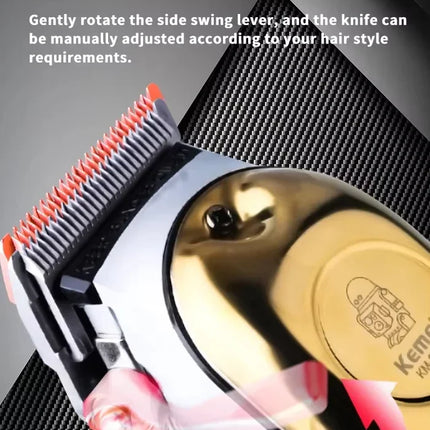 Professional Electric Hair Clippers Beard Clipper Rechargeable