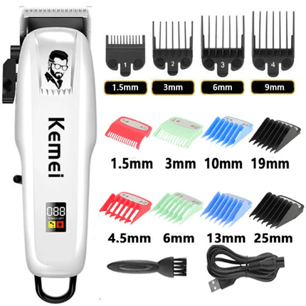 Kemei Professional Hair Clipper Rechargeable