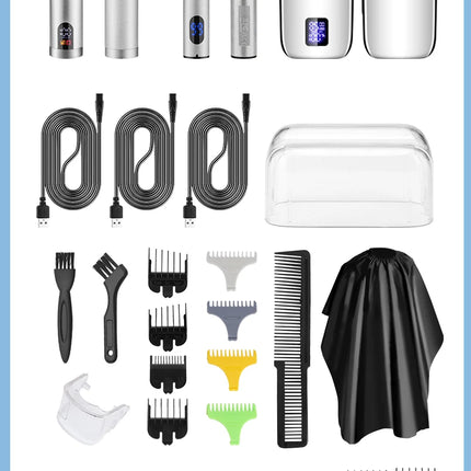 RESUXI 978 Men's High-Power Hair Clipper Electric Shaver Set Professional Barber