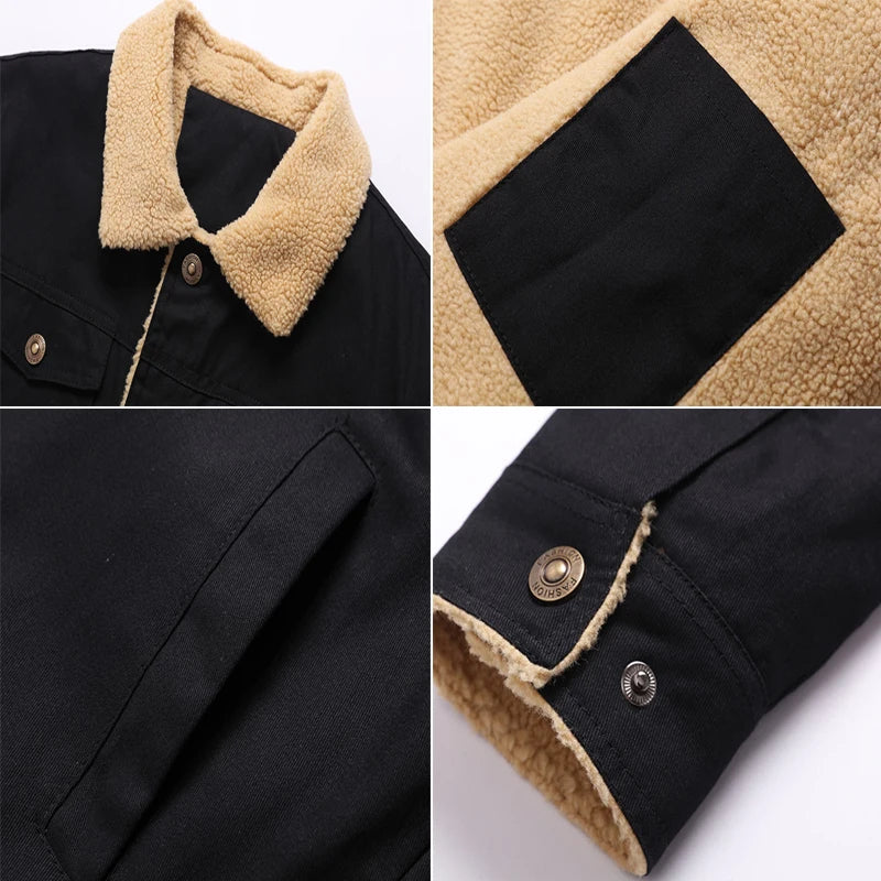 Autumn Winter Men's Fleece Jackets