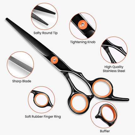 Professional Barber Scissors 6.0 inch  Hairdressing Scissors