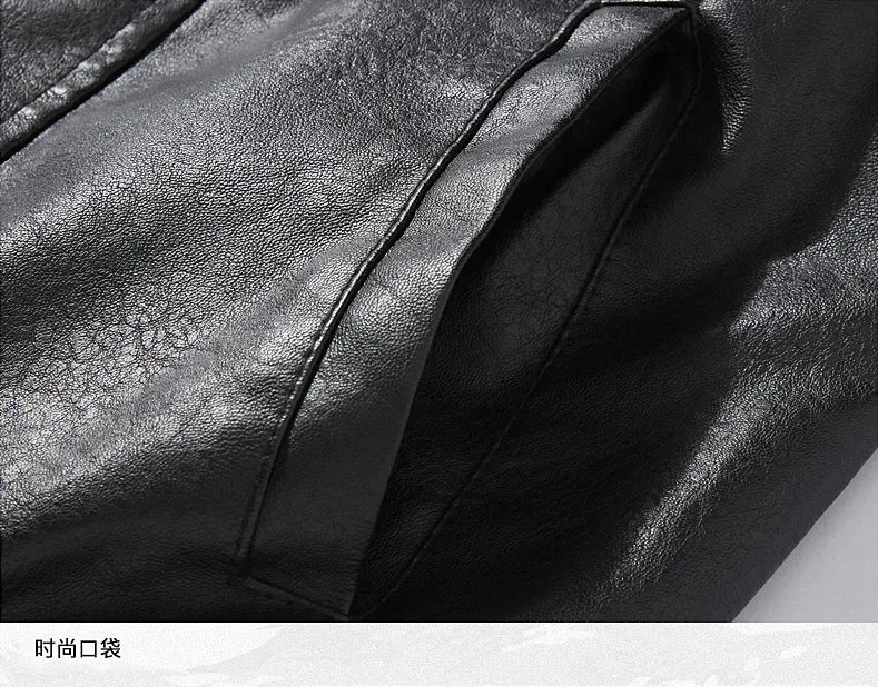 Winter Mens Leather Jacket