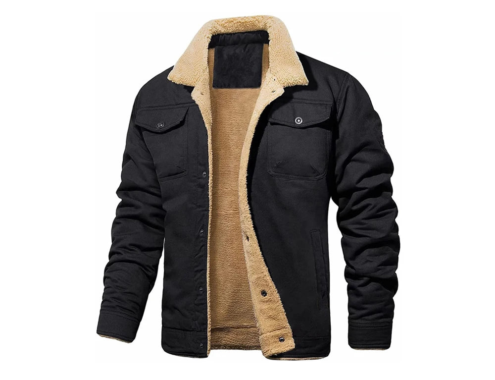 Autumn Winter Men's Fleece Jackets