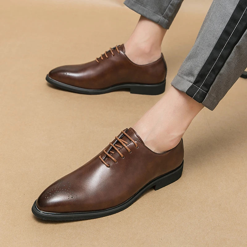 High Quality Men's Shoes Fashion Oxford