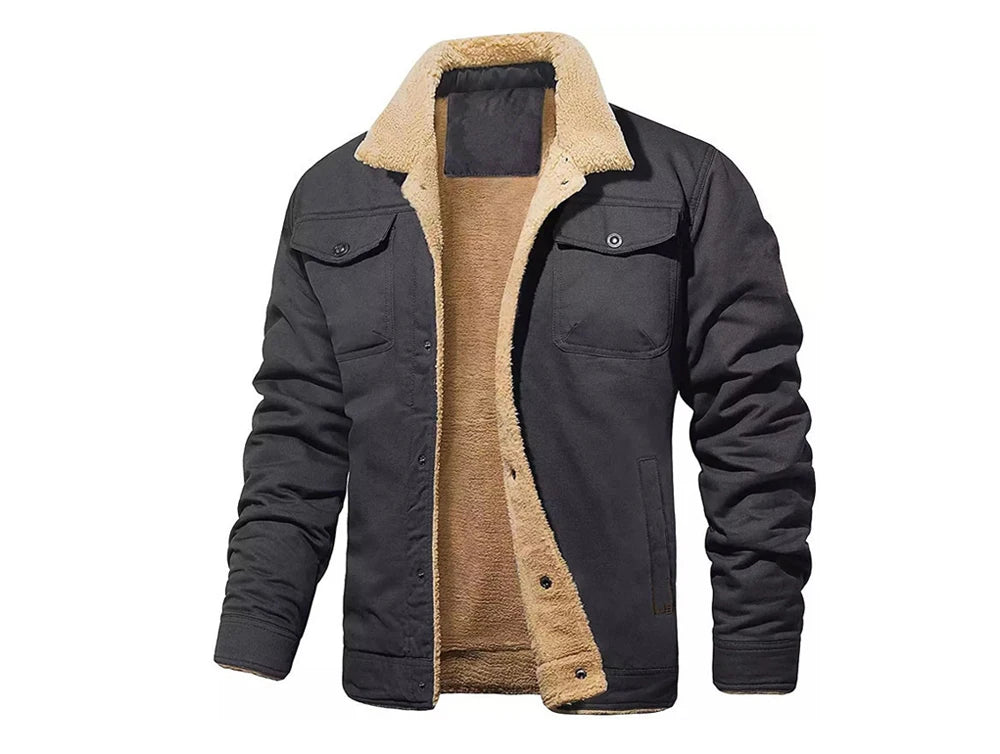 Autumn Winter Men's Fleece Jackets