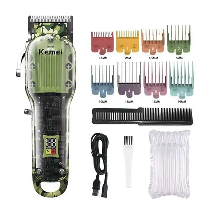 Kemei Hair Clippers Kit or Blade Rechargeable Electric H