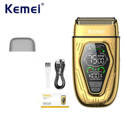 Professional Barber Foil Shaver Cordless Men Electric