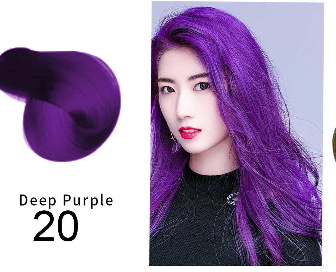 Hair Dye Shampoo For Women Professional Dye