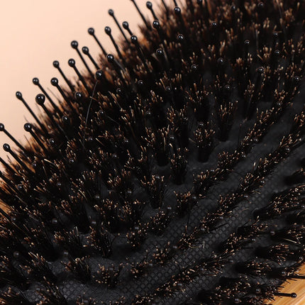 BOOMSLIFE Boar Bristle Hair Brush Women Barber Accessories