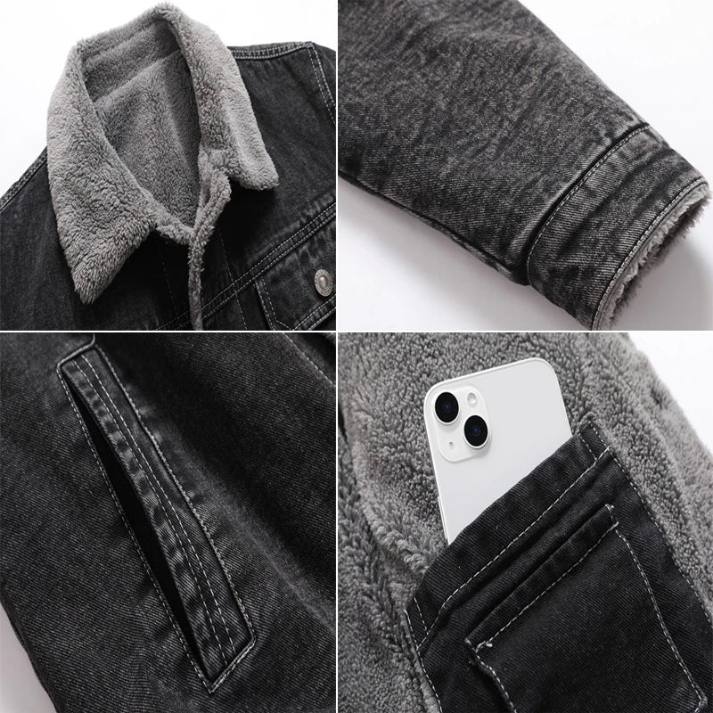 Winter Men's Denim Jackets