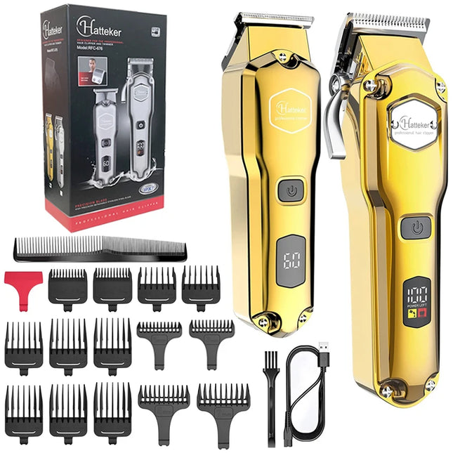 Professional Hair Clipper Combo Kit Barber