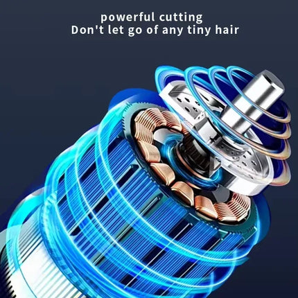Professional Electric Hair Clippers Beard Clipper Rechargeable