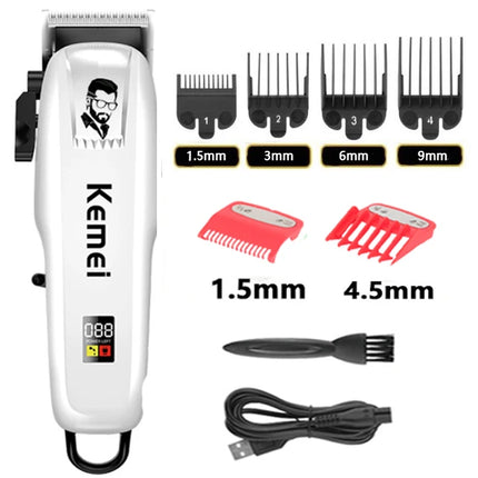 Kemei Professional Hair Clipper Rechargeable