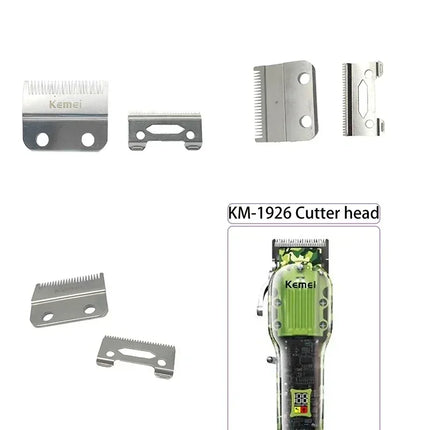 Kemei Hair Clippers Kit or Blade Rechargeable Electric H