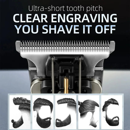 T9 Cordless Electric Hairber Shaver Hair Trimer Home Appliances Travel