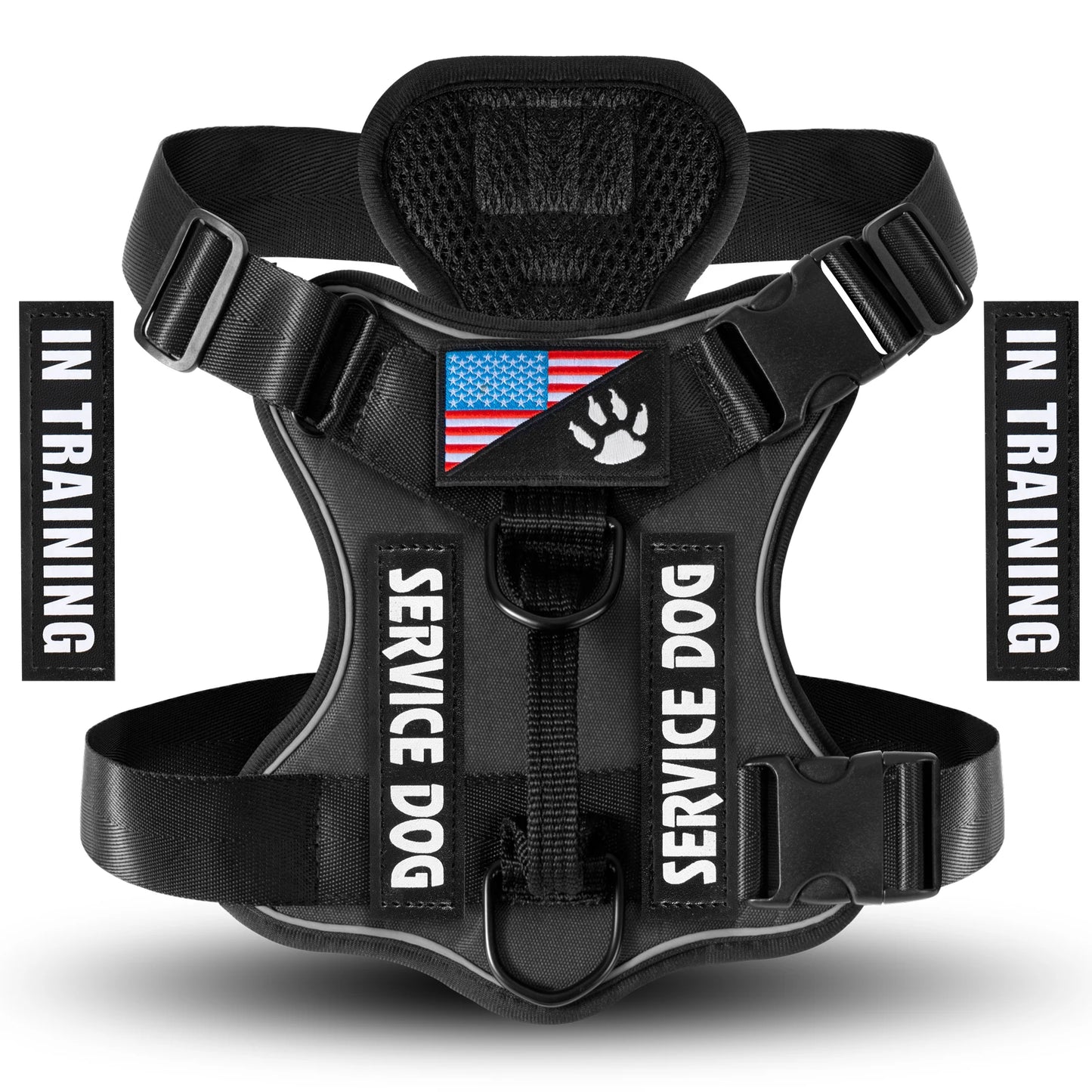 Service Dog Harness, Reflective Dog Vest