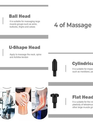 Portable Fascia Gun Deep Tissue Massage