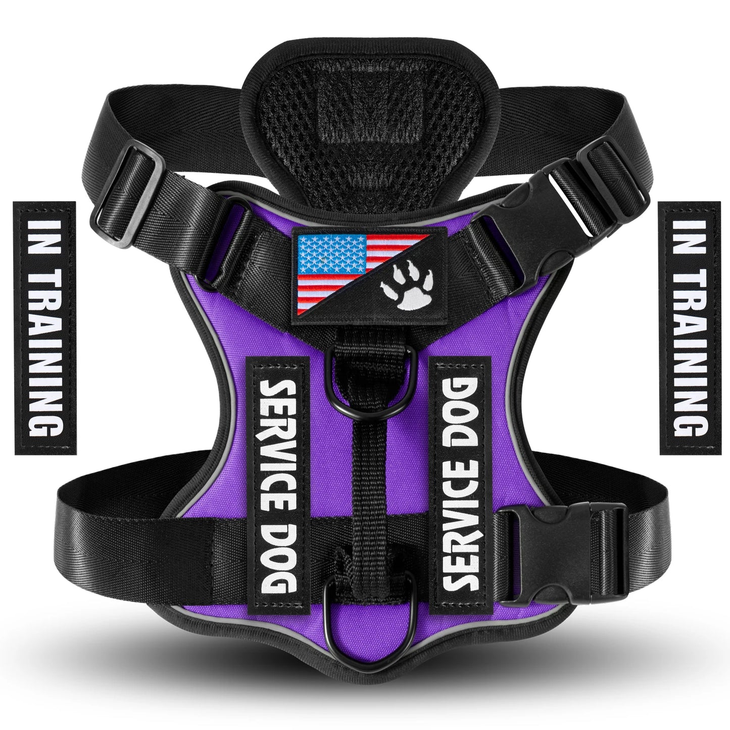 Service Dog Harness, Reflective Dog Vest