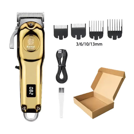 Professional Electric Hair Clippers Beard Clipper Rechargeable