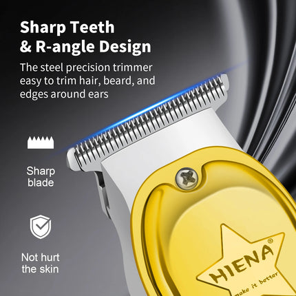 Professional Hair Clipper Beard Trimmer for Men Adjustable