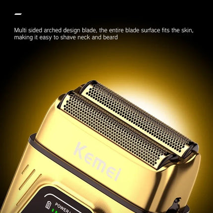 Professional Barber Foil Shaver Cordless Men Electric