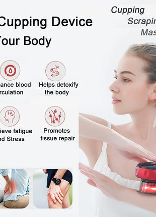 Smart 6/12 Gear Vacuum Cupping Massage Electric