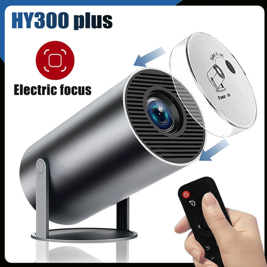 DITONG HY300 Plus Projector Android 4K 1280*720P Video Cinema