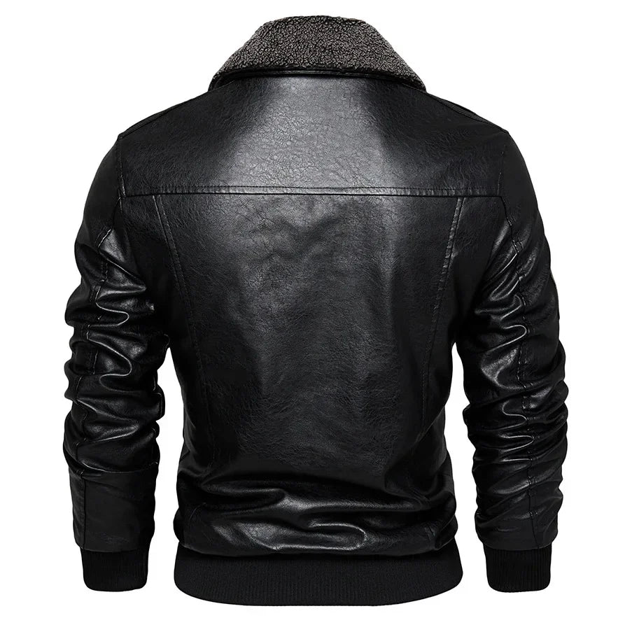 Winter Mens Leather Jacket