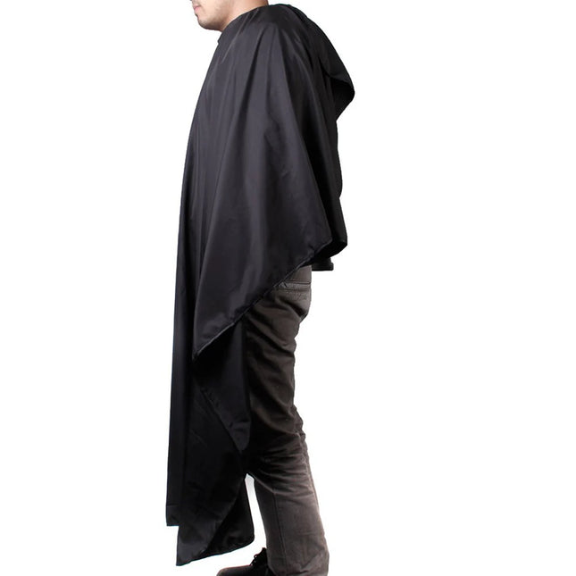 140x160cm Barber Cloth Durable Baber Cape Black Hairdressing