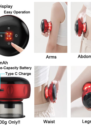 Smart 6/12 Gear Vacuum Cupping Massage Electric