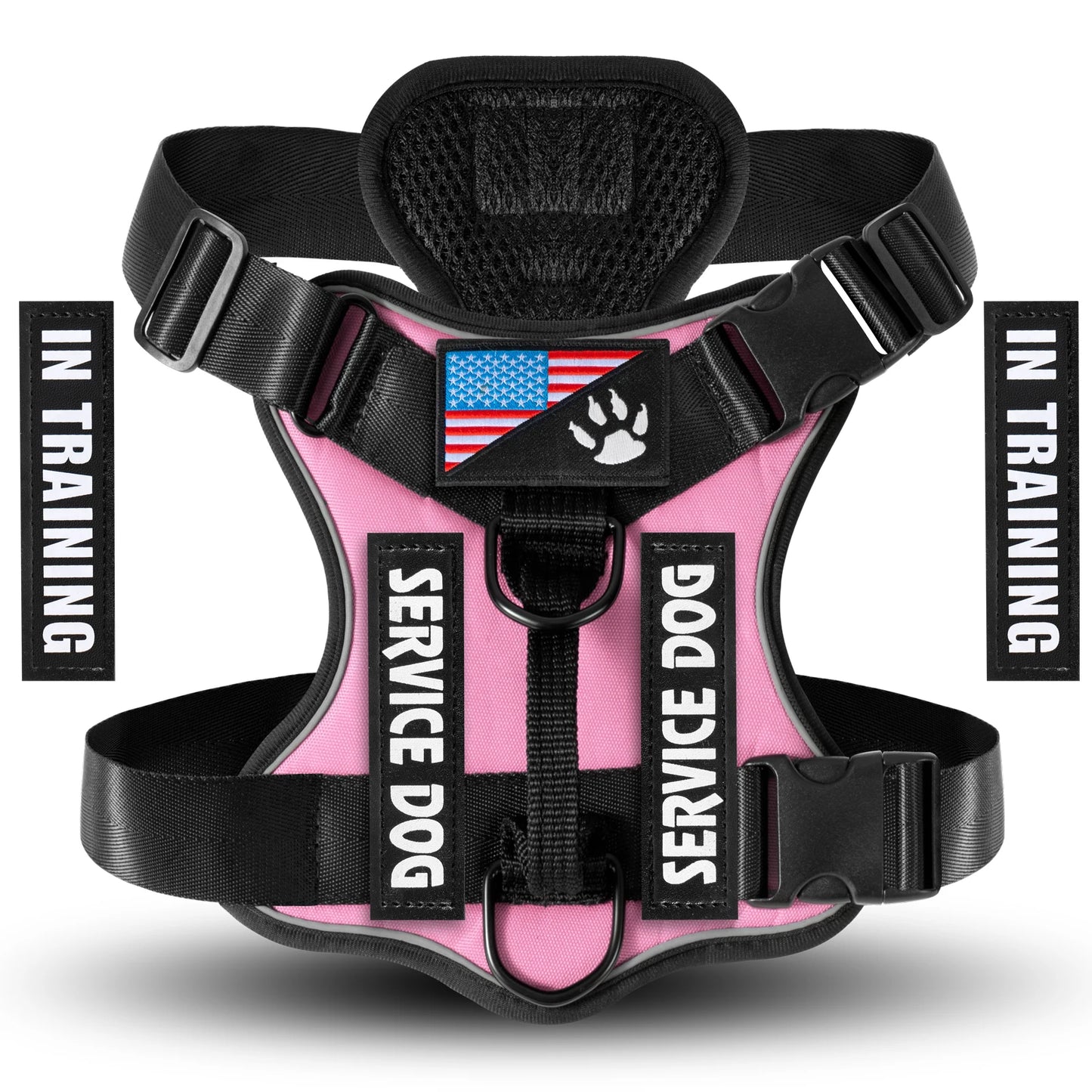 Service Dog Harness, Reflective Dog Vest