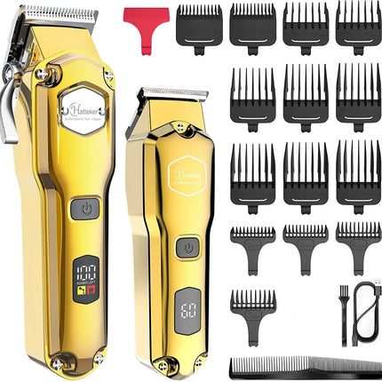 Professional Hair Clipper Combo Kit Barber