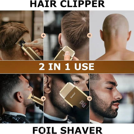 Kit Electric Shaver For Men