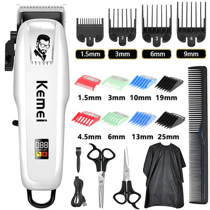 Kemei Professional Hair Clipper Rechargeable